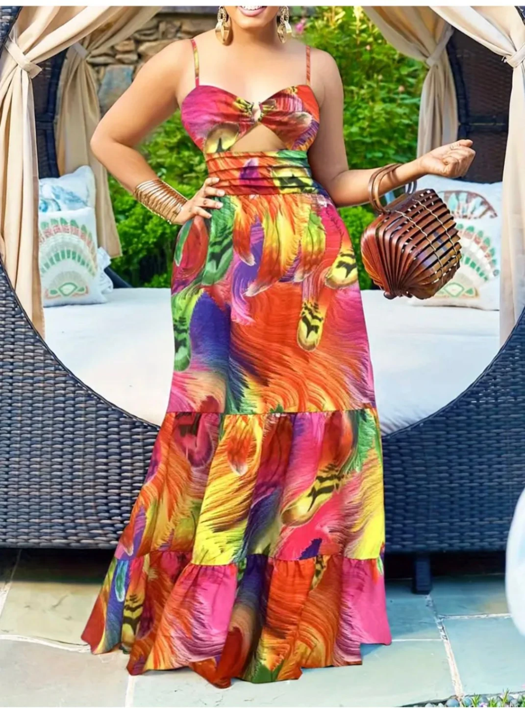Floral dress elegant dress