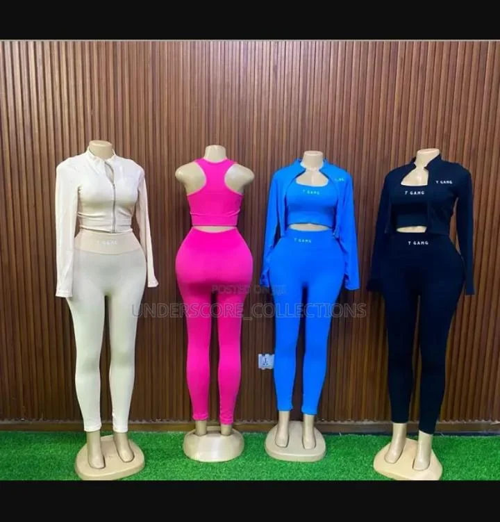 Sporty Ribbed Lounge Set