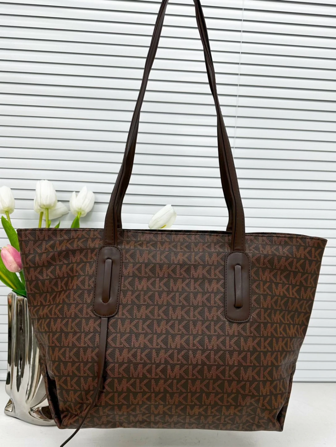 Womens Designer Inspired Patterned Shoulder Tote Bags