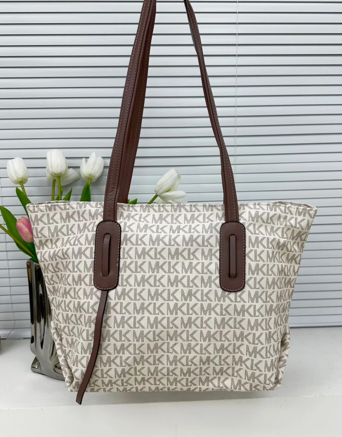 Womens Designer Inspired Patterned Shoulder Tote Bags